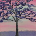 Lavender Spring Tree